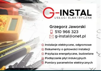 G-instal Usługi Elektryczne Grzegorz Jaworski